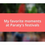 My favorite moments at Paraty’s festivals